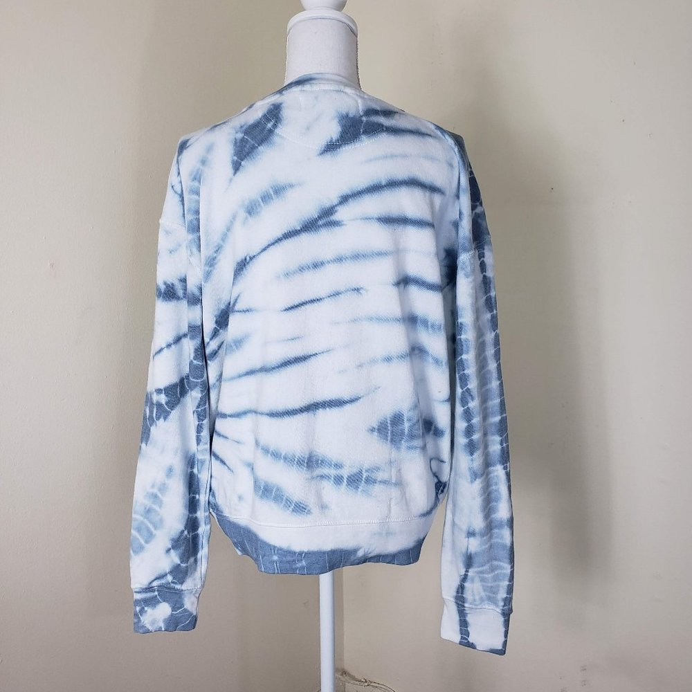Vineyard Crew 'Venice Florida' Tie Dye Sweatshirt Grey/White Size Small - Picture 6 of 11